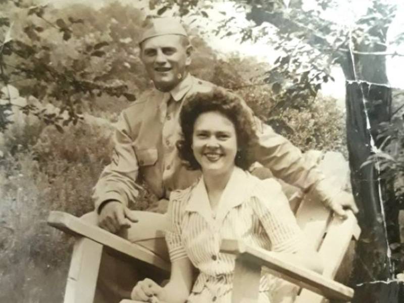 Joseph Olexa with Agnes Van Der Weide